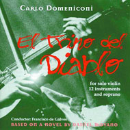 Carlo Domeniconi, El trino del Diablo CD cover