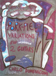 Carlo Domeniconi, Pork pie variations sheet music cover