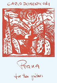 Carlo Domeniconi, Prana sheet music cover